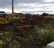 Les terrassiers au travail !
S.E.S. Construction