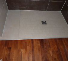 Jonction carrelage / parquet