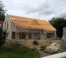 Ca commence à ressembler à une maison...