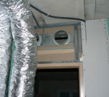 Bouche coté salle d'eau