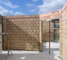 Thermobloc,couloir vue porte salle salon