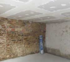 Plafond band&eacute;..