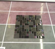 Faïence pour la salle de bain du Bas