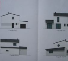 Plans des facades