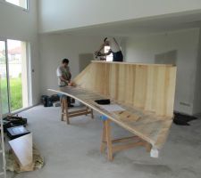 Mise en place des marches