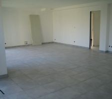 Carrelage du salon séjour