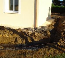 Drain évacuations des gouttières
