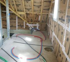 Etage futur salle de bain