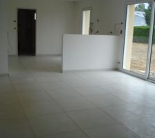 Carrelage pi&egrave;ce de vie