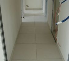 Carrelage couloir