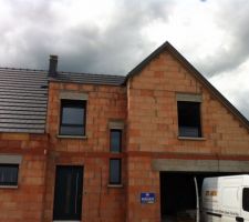 Le pignon de façade: APRES !