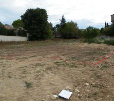 Implantation de la maison sur le terrain