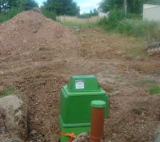 Micro-station installée devant la maison