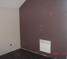 Chambre parentale taupe et lin