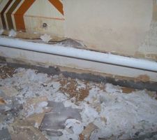 Bas des cloisons - Chambre 2