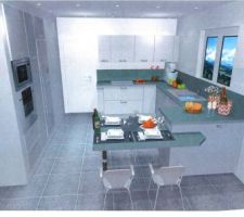 Plan de notre cuisine