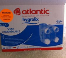 La VMC simple flux Atlantic Hygrolix