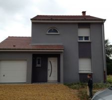 Maison terminée et remise des clés le 17 juillet