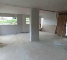 Vue salon - salle a manger