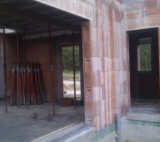 Baie salon   Porte fenêtre chambre rdc