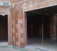 Baie salle   Porte fenêtre cuisine