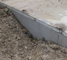 Enduit hydrofuge après remblaiement
