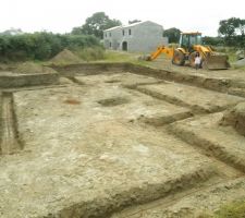Creusement des fondations 2