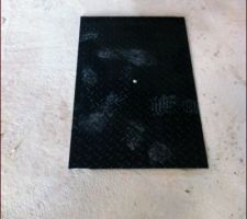 Trappe de garage vers le vide sanitaire installée