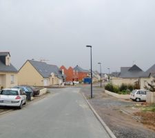 L'entrée du lotissement