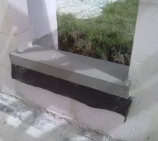 Hors d'eau - Appui de fen&ecirc;tre