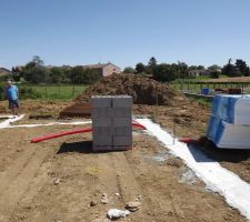 Livraison des parpaings!!!!