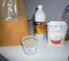 Ingrédients peinture