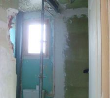 Installation poutre ipn suite a la demolition du mur porteur