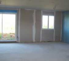 Le salon-salle a manger