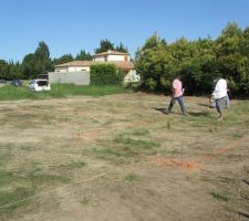 Marquage terrain