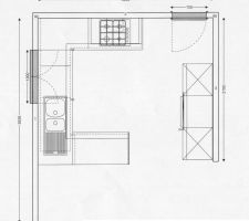 Plan de la cuisine