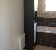 MEUBLE COLONNE ET BAIGNOIRE