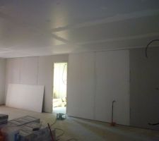 Joints plafond.
