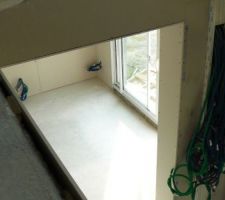 Vue du vide sur hall