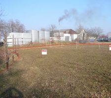 Le terrain encore vierge