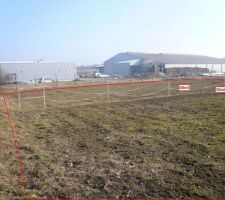 Le terrain encore vierge