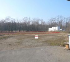 Le terrain encore vierge