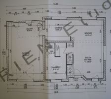 Plan intérieur de la maison