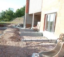 Elevation des terrasses