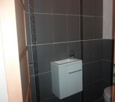 Les Wc en cours de travaux...