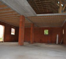 Hors d'eau, vue de l'intérieur