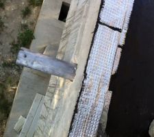 Etencheit&eacute; de la terrasse.
Sortie &eacute;vacuation eau.