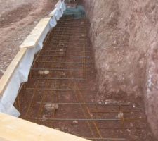 Fondation mur acc&egrave;s