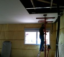 Plafond de l'étage