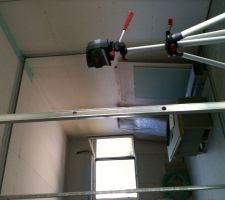 Les cloisons de l'&eacute;tage